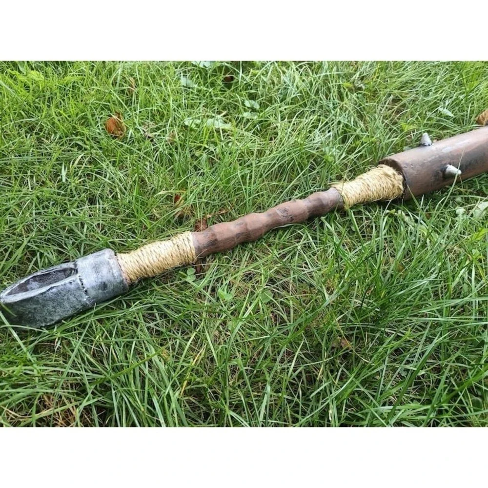 LARP Mace Cosplay‎ Samurai Stick Foam Spiked Club Comic-con / Dragoncon Sword
